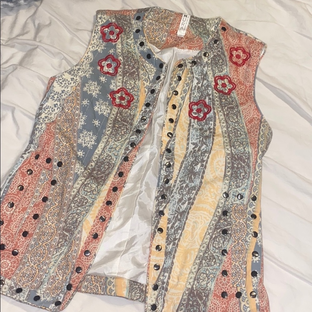 Studded vest